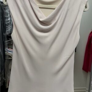 MM Lafleur Cream Sleeveless Blouse